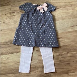 Beautiful toddler outfit with pockets!